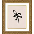 thumbnail image 1 of Caroline, Emma 26x32 Gold Ornate Wood Framed with Double Matting Museum Art Print Titled - Autumn Gesture I, 1 of 4
