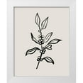 thumbnail image 1 of Caroline, Emma 26x32 White Modern Wood Framed Museum Art Print Titled - Loose Holly Sketch II, 1 of 4