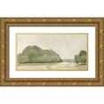 thumbnail image 1 of Caroline, Emma 32x18 Gold Ornate Wood Framed with Double Matting Museum Art Print Titled - On Course I, 1 of 4
