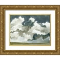 thumbnail image 1 of Caroline, Emma 32x25 Gold Ornate Wood Framed with Double Matting Museum Art Print Titled - Vast Neutral Sky III, 1 of 4