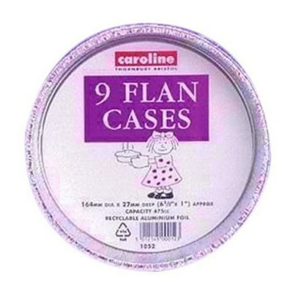 Caroline Foil Flan Dish (Pack of 9)