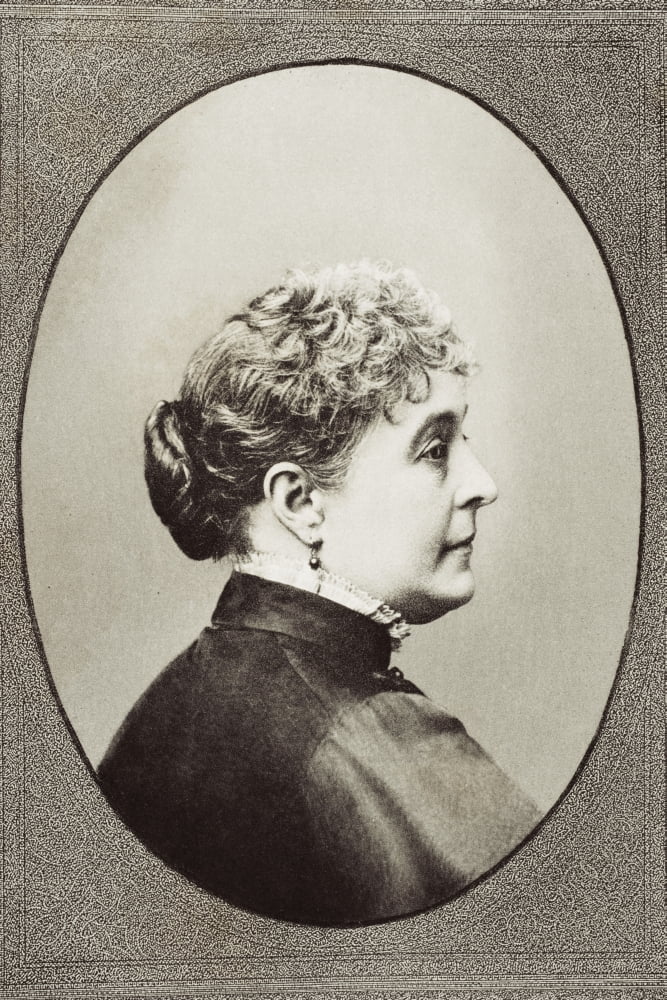 Caroline Lavinia Scott Harrison Known As Carrie 1832 To 1892 First Wife Of Benjamin Harrison Vi 23Rd President Of The United States Canvas Art - Ken Welsh  Design Pics (11 x 17)