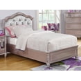thumbnail image 1 of Caroline Metallic Lilac Full Storage Bed, 1 of 3
