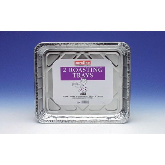 Caroline Oven Roasting Foils 400 x 340 x 45mm 2pk 1016