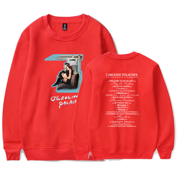 Caroline Polachek I Believe Crewneck Sweatshirt Merch Casual Sweatshirt Unisex Clothing