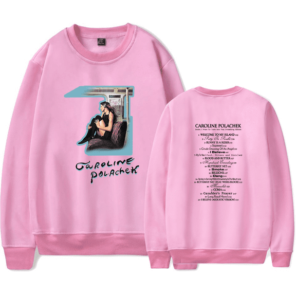Caroline Polachek I Believe Crewneck Sweatshirt Merch Casual Sweatshirt Unisex Clothing