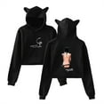 thumbnail image 1 of Caroline Polachek Welcome To My Island Cat Ear Hoodie Casual Bear Ear Sweatshirt, 1 of 2