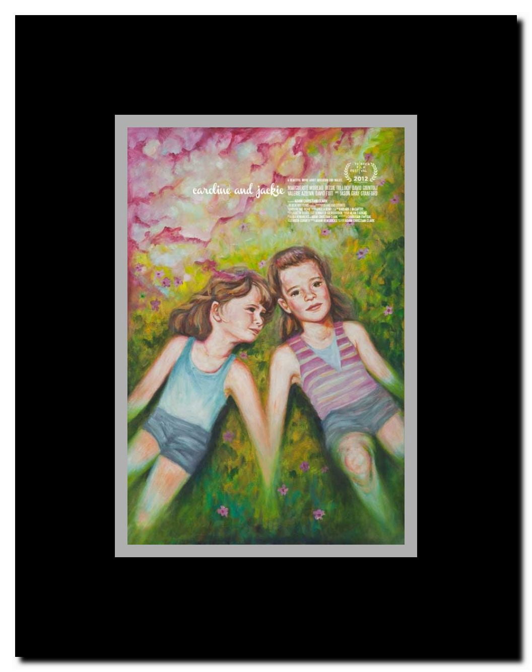 Caroline and Jackie Framed Movie Poster