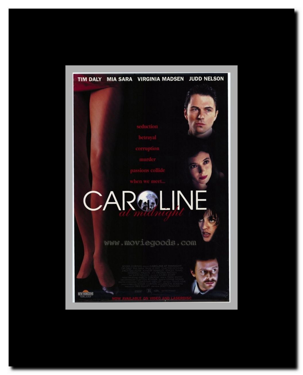 Caroline at Midnight Framed Movie Poster