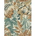 thumbnail image 1 of Caroline et Bettina Spice Feuilles Peel & Stick Wallpaper, 1 of 8