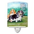 thumbnail image 1 of Basset Hound Double Trouble Ceramic Night Light, 1 of 2