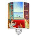 thumbnail image 1 of Caroline's Treasures 7126CNL Italian Greyhounds and Violinist Ceramic Night Light, 6x4x3", multicolor, 1 of 2