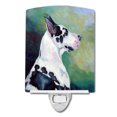 thumbnail image 1 of Caroline's Treasures 7278CNL Harlequin Great Dane Ceramic Night Light, 6x4x3", multicolor, 1 of 2
