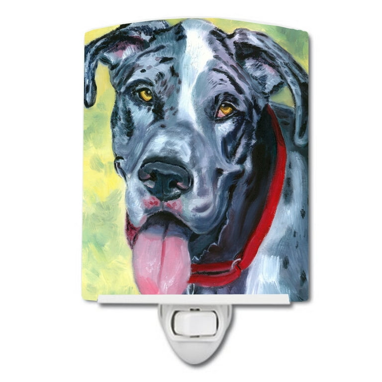 Caroline s Treasures 7306CNL Great Dane Apollo Ceramic Night Light