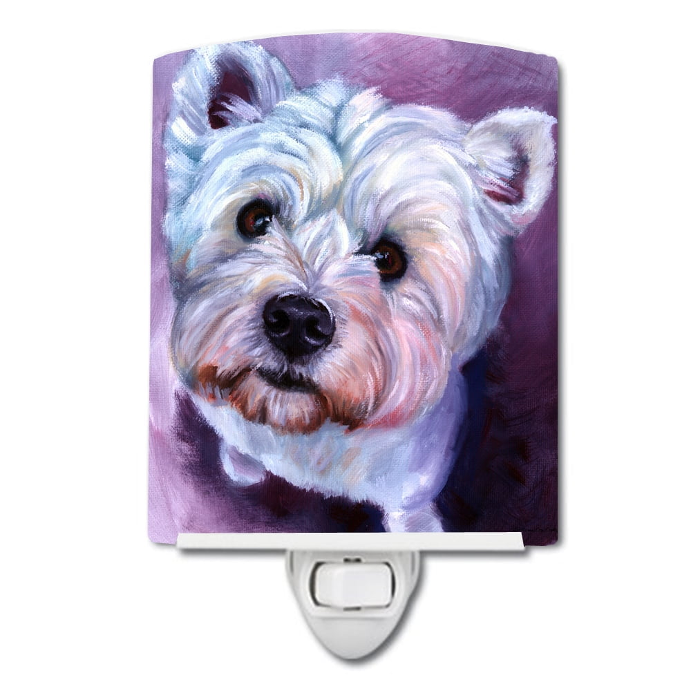 Whatsup Westie Ceramic Night Light