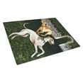 thumbnail image 1 of Caroline's Treasures AMB1354LCB Rose Garden Frolick Greyhounds Glass Cutting Board Large, 12H x 16W, multicolor, 1 of 1