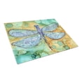 thumbnail image 1 of Caroline's Treasures Abstract Dragonfly Glass Cutting Board Large, 1 of 2