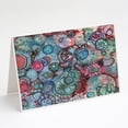 thumbnail image 1 of Abstract in Reds and Blues Greeting Cards and Envelopes Pack of 8, 1 of 2