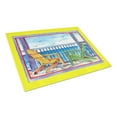 thumbnail image 1 of Caroline's Treasures Adirondack Chairs Yellow Glass Cutting Board Large, 1 of 2