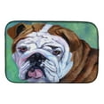 thumbnail image 1 of Caroline's Treasures Admiral the English Bulldog Dish Drying Mat, 1 of 2