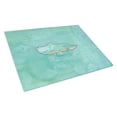thumbnail image 1 of Caroline's Treasures Alligator Watercolor Glass Cutting Board Large, 1 of 2