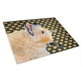 thumbnail image 1 of Caroline's Treasures Australian Cattle Dog Candy Corn Halloween Portrait Glass Cutting Board Large, 1 of 1