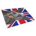 thumbnail image 1 of Caroline's Treasures Australian Cattle Dog with English Union Jack British Flag Glass Cutting Board Large Size, 1 of 1