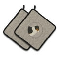 thumbnail image 1 of Caroline's Treasures Australian Shepherd In the Kitchen Pair of Pot Holders, 1 of 3