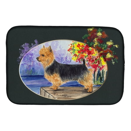 Caroline's Treasures Australian Terrier Dish Drying Mat