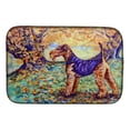 thumbnail image 1 of Caroline's Treasures Autumn Airedale Terrier Dish Drying Mat, 1 of 2