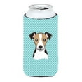 thumbnail image 1 of Caroline's Treasures BB1199TBC Checkerboard Blue Jack Russell Terrier Tall Boy Hugger, Tall Boy, multicolor, 1 of 1