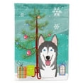 thumbnail image 1 of Caroline's Treasures BB1590GF Christmas Tree and Alaskan Malamute Flag Garden Size , Small, multicolor, 1 of 3