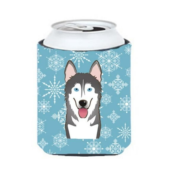 Caroline's Treasures BB1652CC Snowflake Alaskan Malamute Can or Bottle Hugger, Can Hugger, multicolor