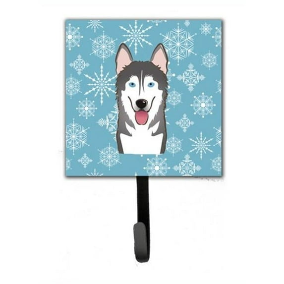 Caroline's Treasures BB1652SH4 Snowflake Alaskan Malamute Leash or Key Holder, 7Hx4.25W, multicolor