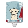 thumbnail image 1 of Winter Holiday Yellow Labrador Ceramic Night Light, 1 of 2