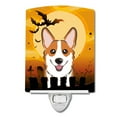 thumbnail image 1 of Caroline's Treasures BB1812CNL Halloween Red Corgi Ceramic Night Light, 6x4x3", multicolor, 1 of 2