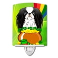 thumbnail image 1 of Japanese Chin St. Patrick's Day Ceramic Night Light, 1 of 2