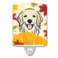thumbnail image 1 of Caroline's Treasures BB2011CNL Golden Retriever Thanksgiving Ceramic Night Light, 6x4x3", multicolor, 1 of 2