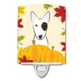 thumbnail image 1 of Bull Terrier Thanksgiving Ceramic Night Light, 1 of 2