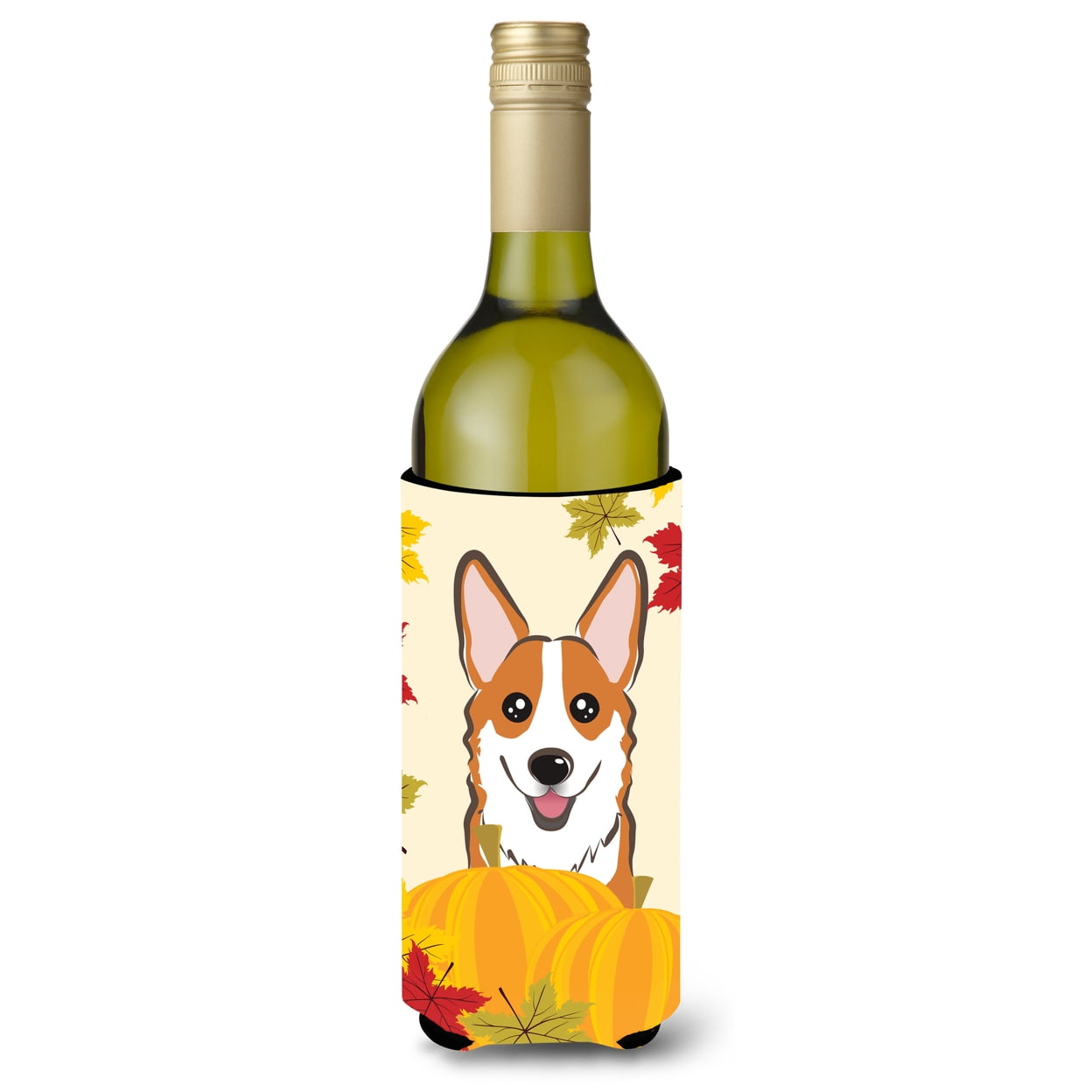 Caroline Treasures Bandiera Da Giardino Corgi Thanksgiving - Double Face, 100% Poliestere, Resistente Alle Intemperie, Made In USA