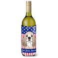 thumbnail image 1 of Caroline's Treasures BB2146LITERK Cocker Spaniel Wine Bottle beverage Insulator Hugger , Wine Bottle, multicolor, 1 of 2