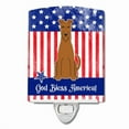 thumbnail image 1 of Caroline's Treasures BB3057CNL PatrioticIrish Terrier Ceramic Night Light, 6x4x3", multicolor, 1 of 2