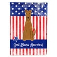 thumbnail image 1 of Caroline's Treasures BB3057GF Patriotic USA Irish Terrier Flag Garden Size , Small, multicolor, 1 of 2
