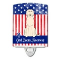 thumbnail image 1 of Caroline's Treasures BB3060CNL PatrioticIrish Wolfhound Ceramic Night Light, 6x4x3", multicolor, 1 of 2