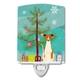 thumbnail image 1 of Merry Christmas Tree Whippet Ceramic Night Light, 1 of 2