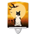 thumbnail image 1 of Caroline's Treasures BB4295CNL Halloween Russo-European Laika Spitz Ceramic Night Light, 6x4x3", multicolor, 1 of 2