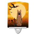 thumbnail image 1 of Caroline's Treasures BB4333CNL Halloween German Shepherd Ceramic Night Light, 6x4x3", multicolor, 1 of 2