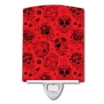 thumbnail image 1 of Caroline's Treasures BB5119CNL Day of The Dead Orange Ceramic Night Light, 6x4x3, Multicolor, 1 of 2