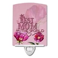 thumbnail image 1 of Caroline's Treasures BB5418CNL The Best Mom in the World Ceramic Night Light, 6x4x3", multicolor, 1 of 2