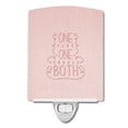 thumbnail image 1 of Caroline's Treasures BB5461CNL One Plus One Equals Both Ceramic Night Light, 6x4x3", multicolor, 1 of 2